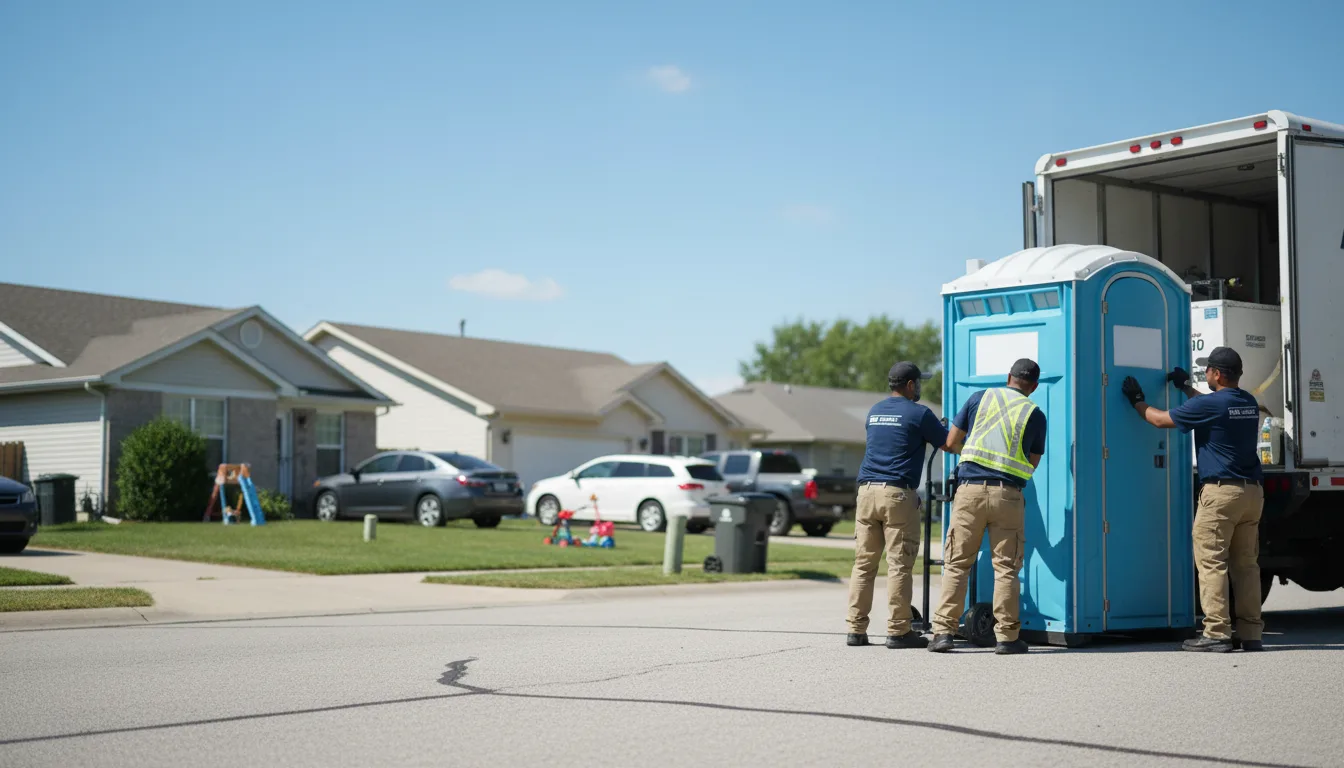 Standard Porta Potty Rentals in Indiana near me